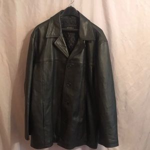 Men’s Jim & Mary Lou Leather Coat